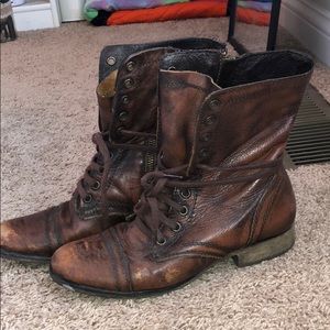 Steven madden combat boots